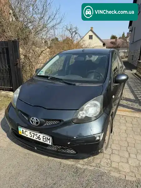 Toyota Aygo 2006, фото з оголошення 2 з 21, VIN JTDKG10C80N038275