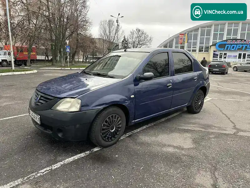 Dacia Logan 2006, фото з оголошення 2 з 6, VIN UU1LSD4GH34708345