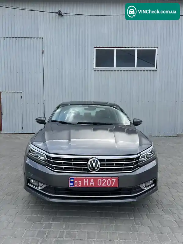Volkswagen Passat 2016, фото з оголошення 1 з 16, VIN 1VWCS7A37GC065314