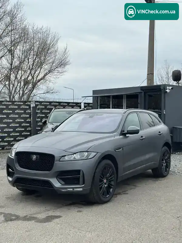 Jaguar F-Pace 2018, фото з оголошення 1 з 13, VIN SADCK2FX7KA360410