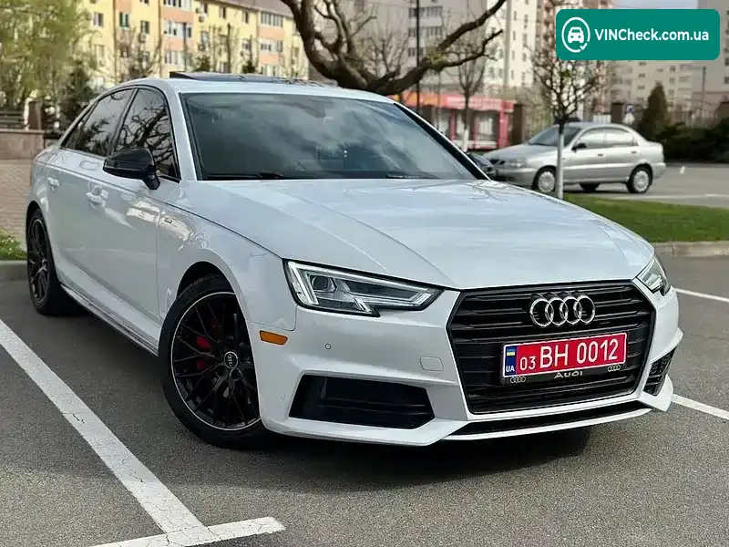 Audi A4 2018, фото з оголошення 2 з 21, VIN WAUENAF46JA049980