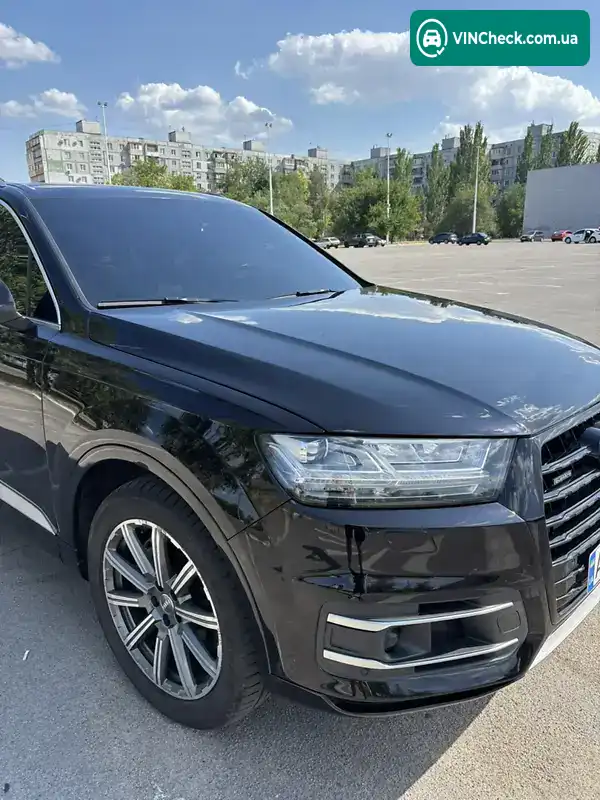 Audi Q7 2018, фото з оголошення 2 з 19, VIN WA1VAAF73JD037061