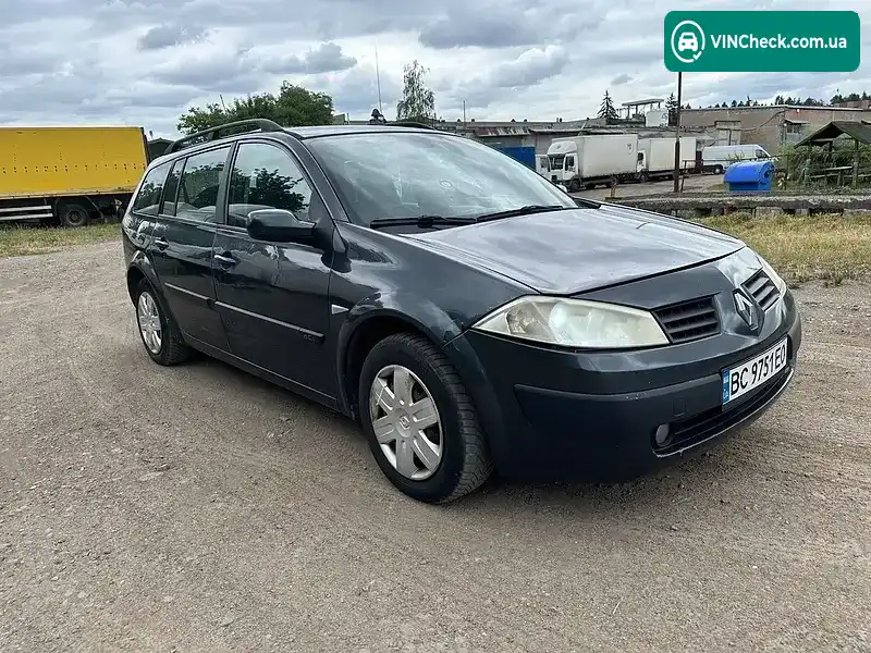 Renault Megane 2004, фото з оголошення 1 з 9, VIN VF1KMR20531752414