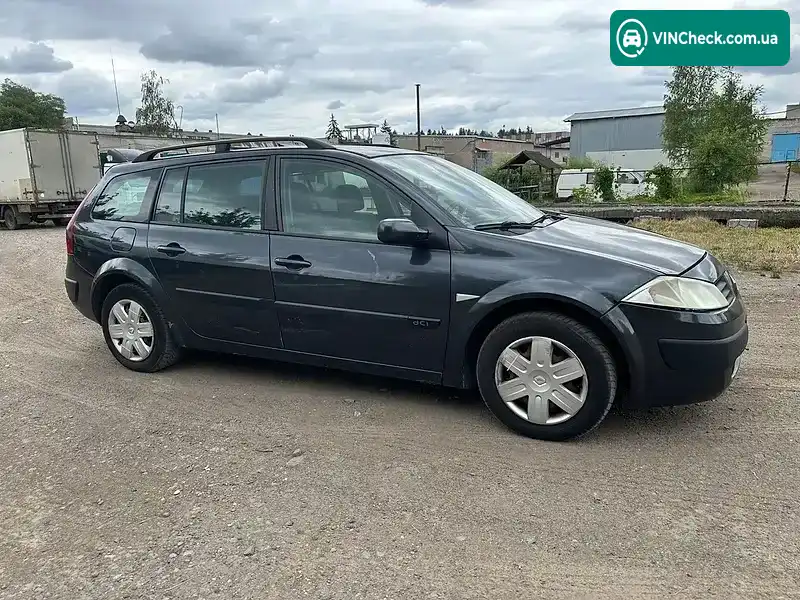 Renault Megane 2004, фото з оголошення 2 з 9, VIN VF1KMR20531752414