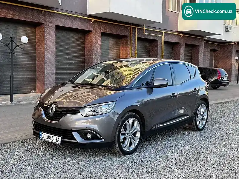 Renault Scenic 2017, фото з оголошення 1 з 10, VIN VF1RFA00258176289