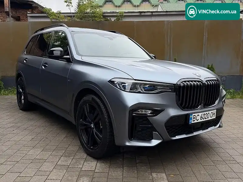 BMW X7 2021, фото з оголошення 1 з 20, VIN WBACX610509K36727