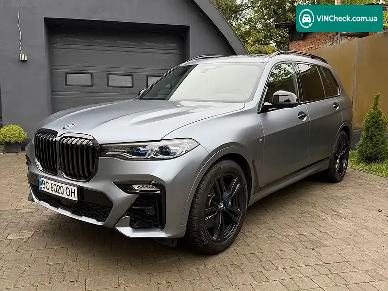 BMW X7 2021, фото з оголошення 2 з 20, VIN WBACX610509K36727