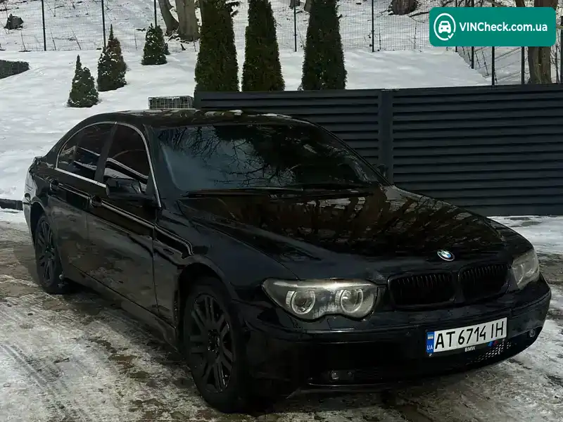 BMW 7 Series 2002, фото з оголошення 1 з 21, VIN WBAGM21010DR46563