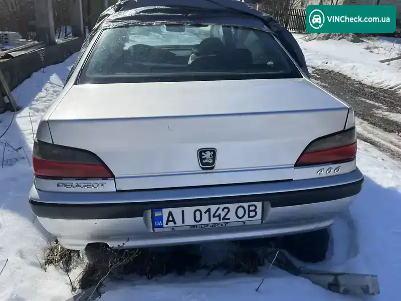 Peugeot 406 1996, фото з оголошення 1 з 14, VIN VF38BRFVE80190424