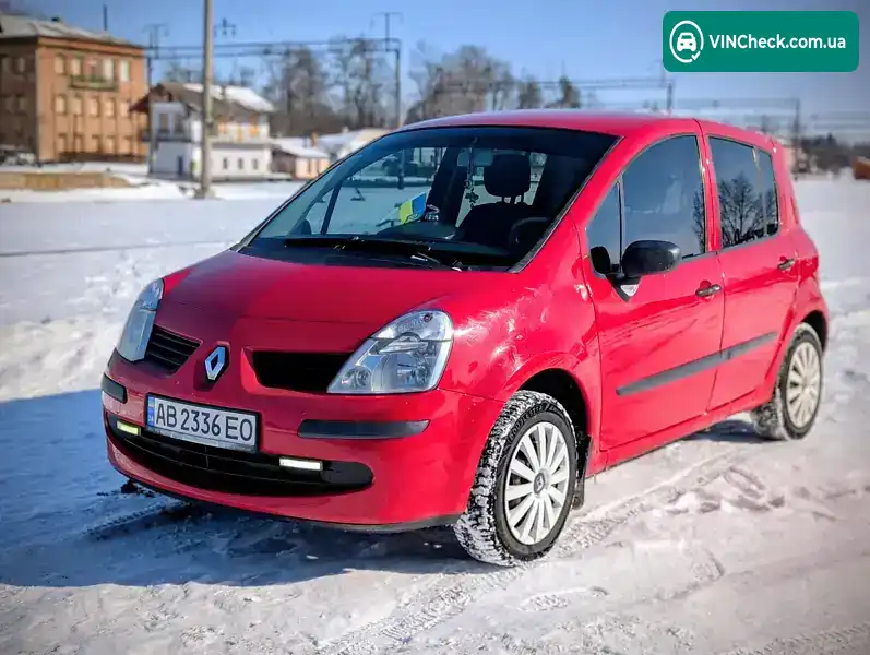 Renault Modus 2007, фото з оголошення 2 з 20, VIN VF1JP0PB538539690