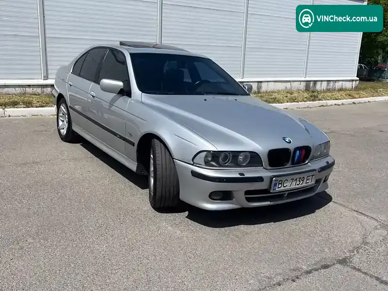 BMW 5 Series 2002, фото з оголошення 1 з 21, VIN WBADL81020GX53989