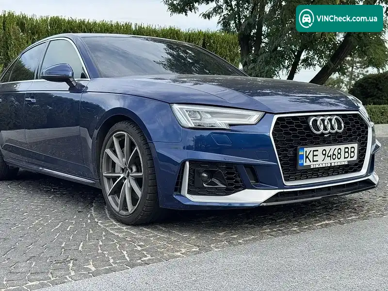 Audi A4 2016, фото з оголошення 2 з 12, VIN WAUENAF47HN005604