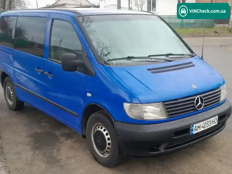 Mercedes-Benz Vito 2001, фото з оголошення 1 з 14, VIN VSA63809413381558