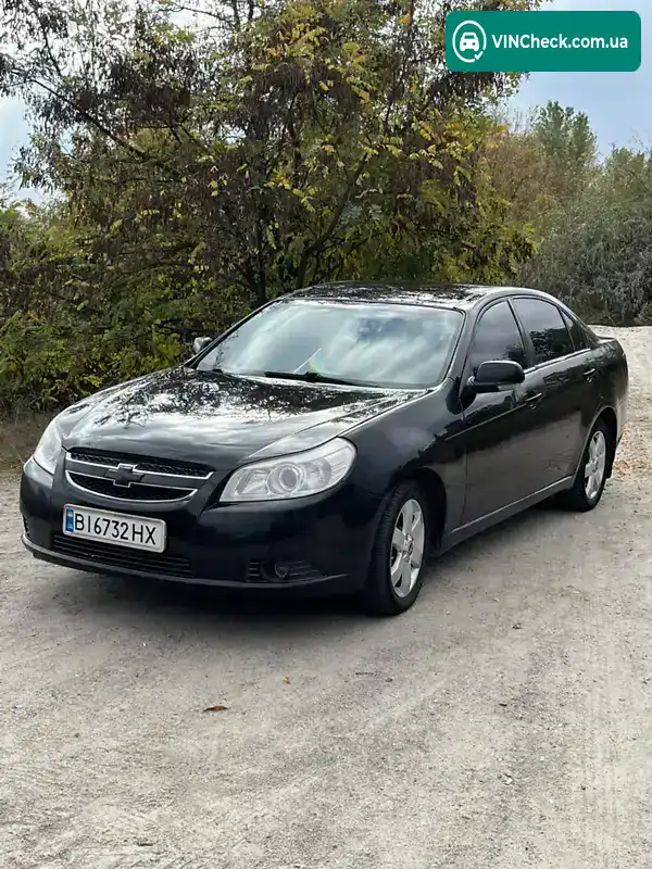 Chevrolet Epica 2007, фото з оголошення 1 з 12, VIN Y6DLA69LE7B056156