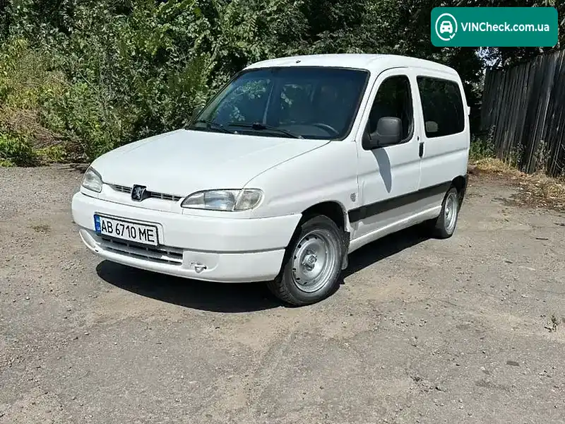 Peugeot Partner 2002, фото з оголошення 1 з 17, VIN VF35CWJYF60541195