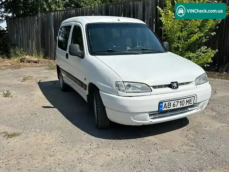 Peugeot Partner 2002, фото з оголошення 2 з 17, VIN VF35CWJYF60541195