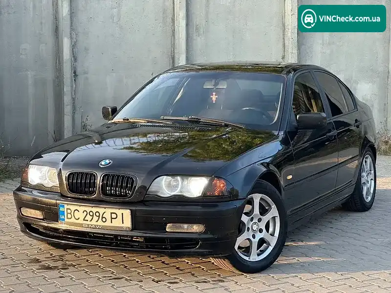 BMW 3 Series 2001, фото з оголошення 1 з 20, VIN WBAAL71010KG96374