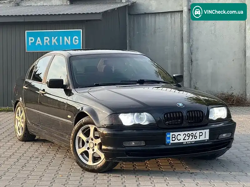 BMW 3 Series 2001, фото з оголошення 2 з 20, VIN WBAAL71010KG96374
