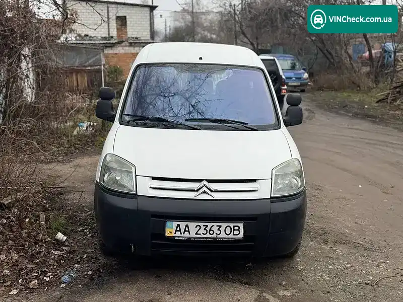 Citroen Berlingo 2005, фото з оголошення 2 з 8, VIN VF7GBWJYB94148325
