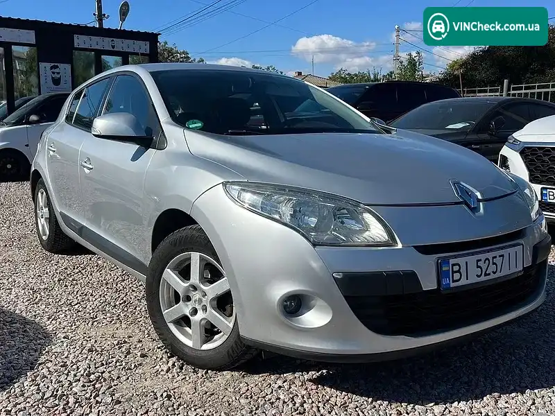 Renault Megane 2009, фото з оголошення 1 з 20, VIN VF1BZ0H0542192800
