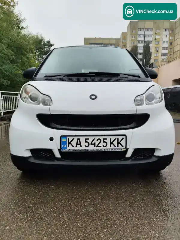 Smart Fortwo 2009, фото з оголошення 1 з 21, VIN WME4513341K291423