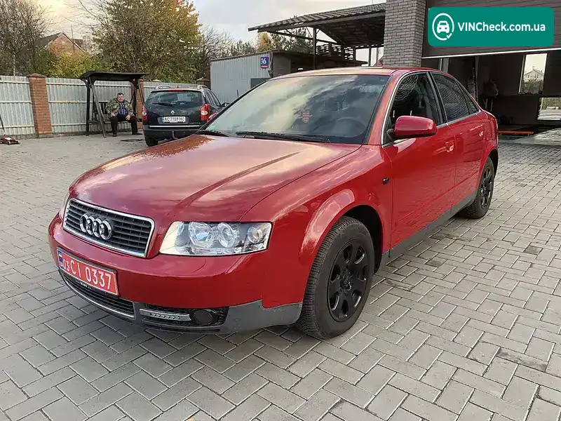 Audi A4 2001, фото з оголошення 1 з 19, VIN WAUZZZ8EZ1A033448