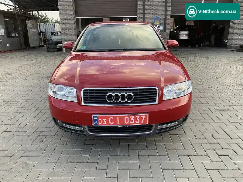 Audi A4 2001, фото з оголошення 2 з 19, VIN WAUZZZ8EZ1A033448
