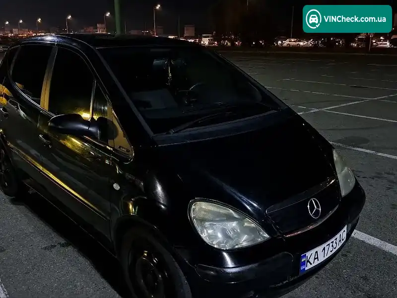 Mercedes-Benz A-Class 2002, фото з оголошення 1 з 9, VIN WDB1681091J753425