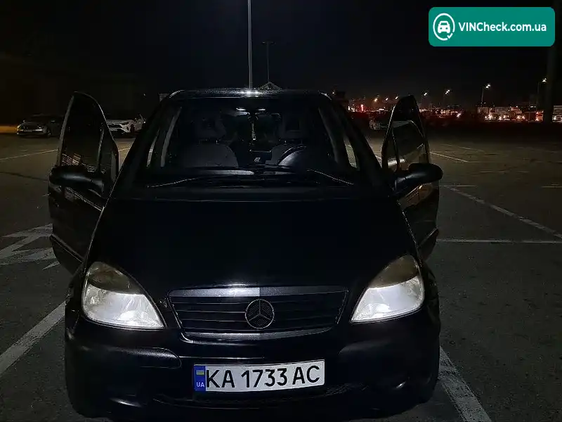 Mercedes-Benz A-Class 2002, фото з оголошення 2 з 9, VIN WDB1681091J753425