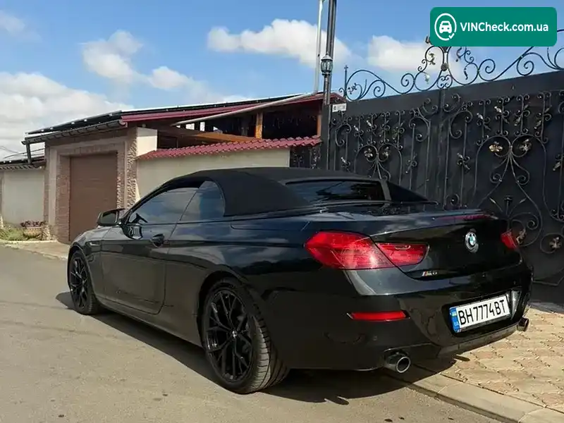 BMW 6 Series 2011, фото з оголошення 2 з 9, VIN WBALW7C59CC618543