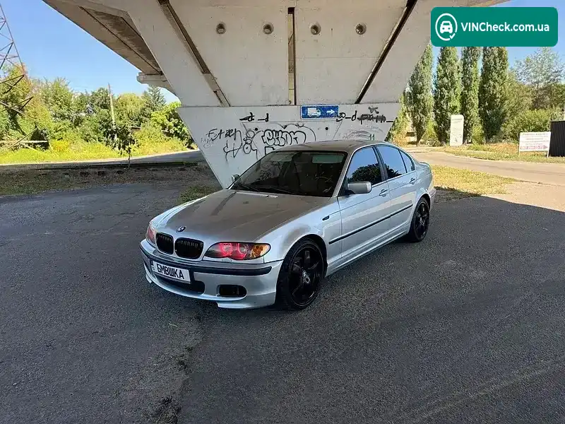 BMW 3 Series 2003, фото з оголошення 1 з 20, VIN WBAEV11080KK50146