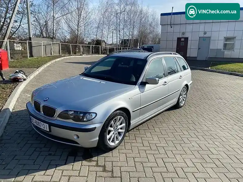 BMW 3 Series 2004, фото з оголошення 1 з 12, VIN WBAEX51020PP76437