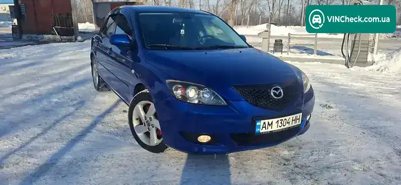 Mazda 3 2006, фото з оголошення 2 з 21, VIN JMZBK14Z271500563