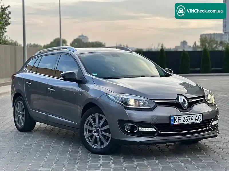 Renault Megane 2014, фото з оголошення 2 з 20, VIN VF1KZNA0650855349