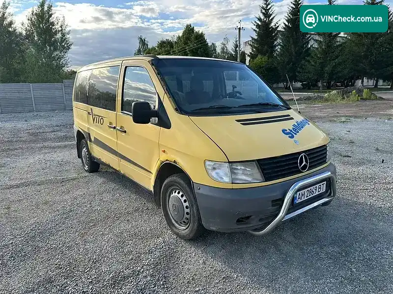 Mercedes-Benz Vito 1996, фото з оголошення 1 з 12, VIN VSA63807413001982