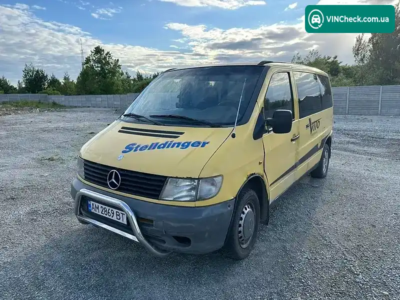 Mercedes-Benz Vito 1996, фото з оголошення 2 з 12, VIN VSA63807413001982