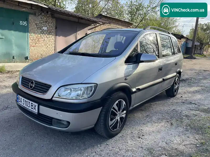 Opel Zafira 2000, фото з оголошення 2 з 7, VIN W0L0TGF7512115993