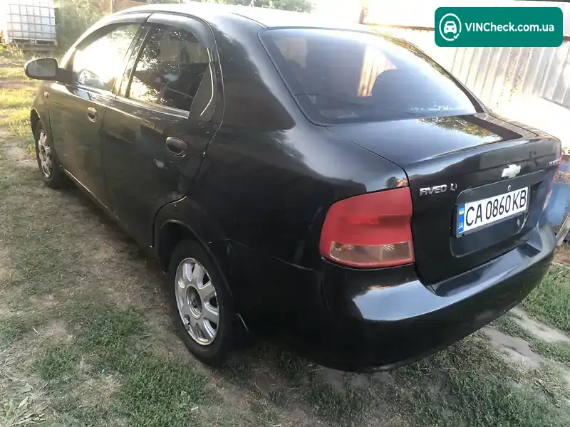 Chevrolet Aveo 2005, фото з оголошення 2 з 13, VIN Y6DSA69YE5B400712