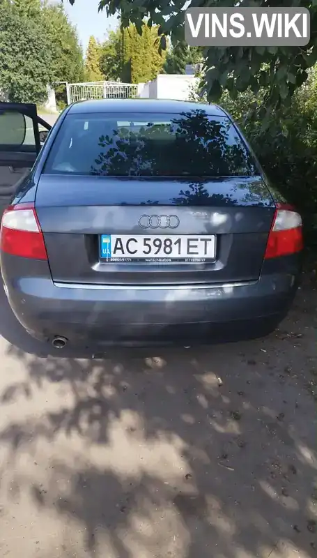 Audi A4 2004, фото з оголошення 1 з 21, VIN WAUZZZ8E34A293455