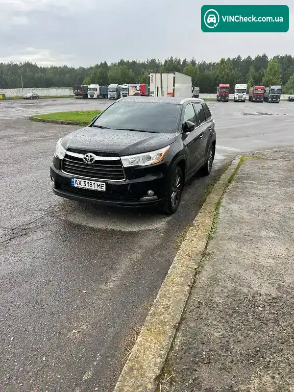 Toyota Highlander 2016, фото з оголошення 1 з 6, VIN 5TDZARFH70S019339