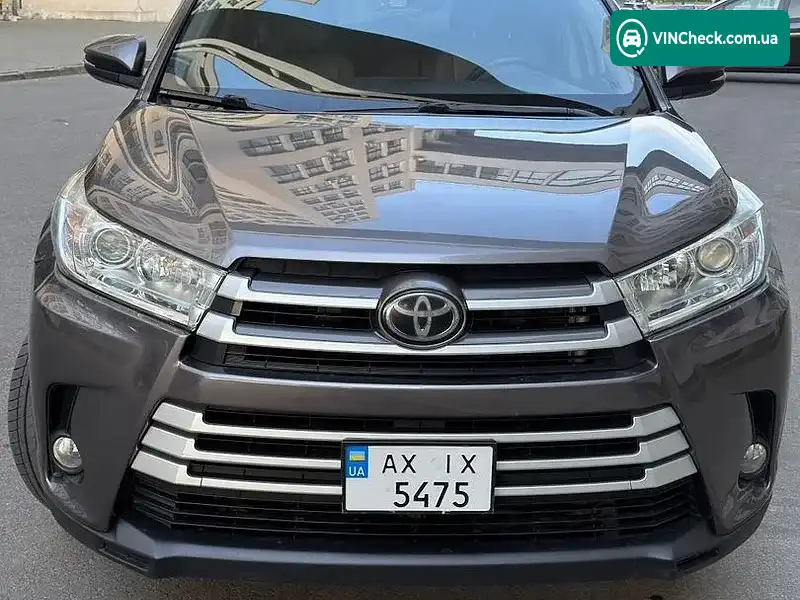Toyota Highlander 2018, фото з оголошення 1 з 16, VIN 5TDJZRFH9JS560190