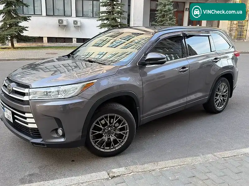 Toyota Highlander 2018, фото з оголошення 2 з 16, VIN 5TDJZRFH9JS560190