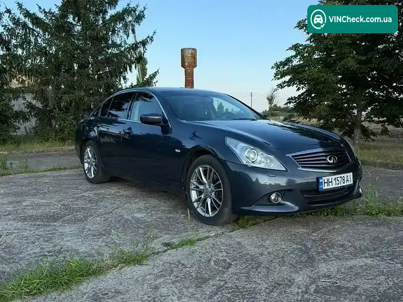 Infiniti G25 2010, фото з оголошення 1 з 12, VIN JN1BDAV36U0500247