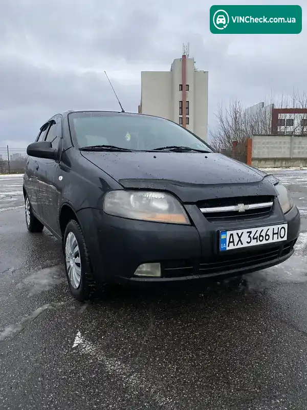 Chevrolet Aveo 2006, фото з оголошення 1 з 19, VIN Y6DSF48YE7B696099