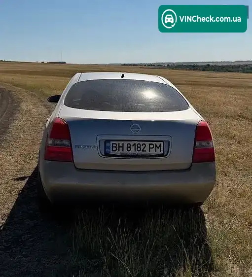 Nissan Primera 2003, фото з оголошення 2 з 5, VIN SJNBBAP12U0134532