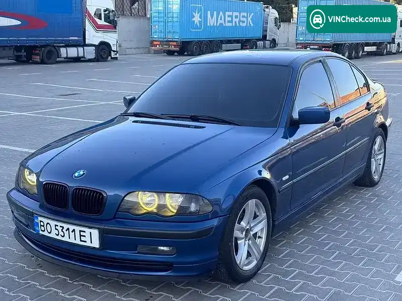 BMW 3 Series 2001, фото з оголошення 1 з 20, VIN WBAAL31060AY44787