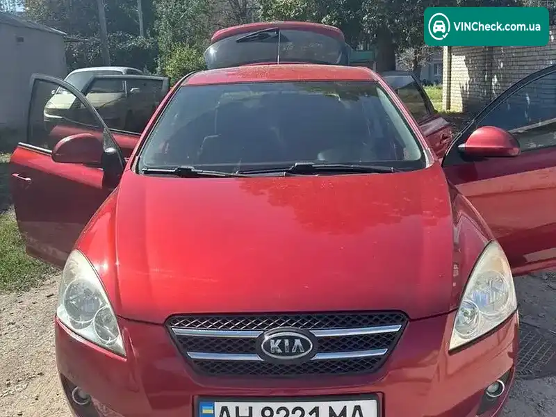 Kia Ceed 2009, фото з оголошення 1 з 11, VIN U5YFF24429L170499