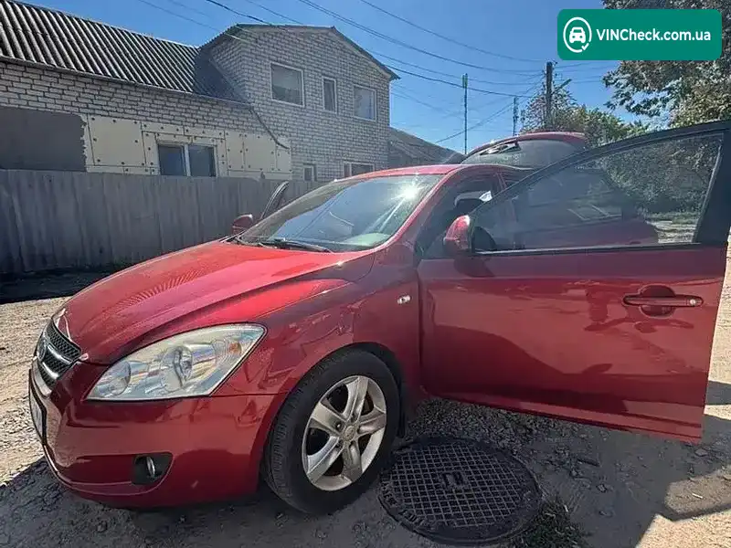 Kia Ceed 2009, фото з оголошення 2 з 11, VIN U5YFF24429L170499