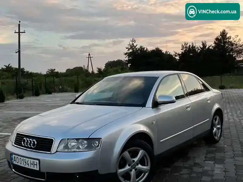 Audi A4 2001, фото з оголошення 1 з 20, VIN WAUZZZ8E62A118274