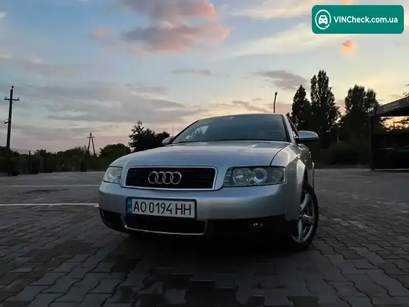 Audi A4 2001, фото з оголошення 2 з 20, VIN WAUZZZ8E62A118274